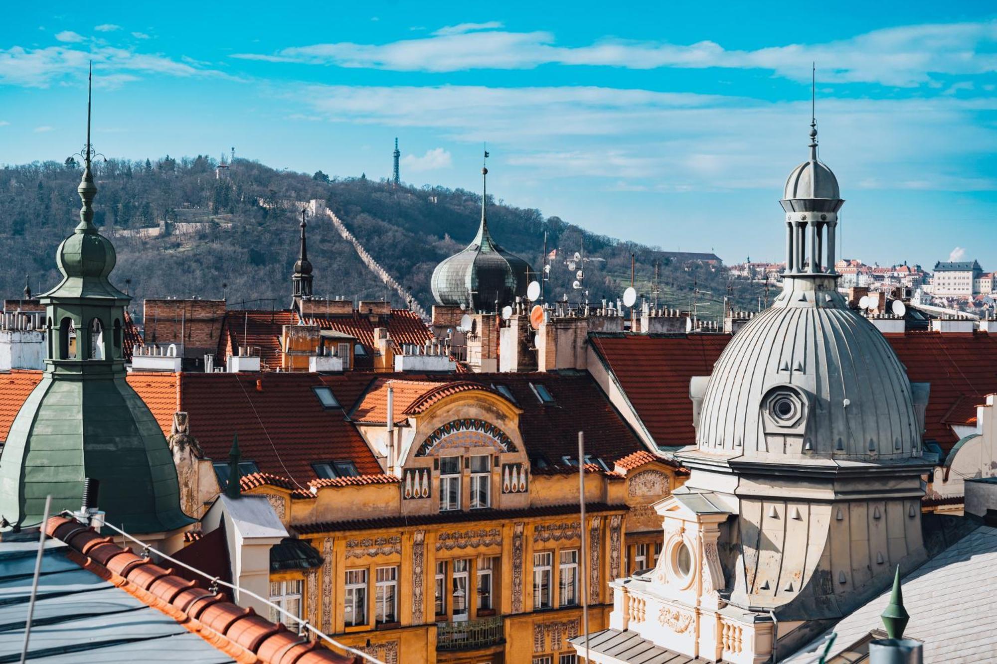 Two-Level Apart With A Terrace Near The Vltava River Praga Zewnętrze zdjęcie